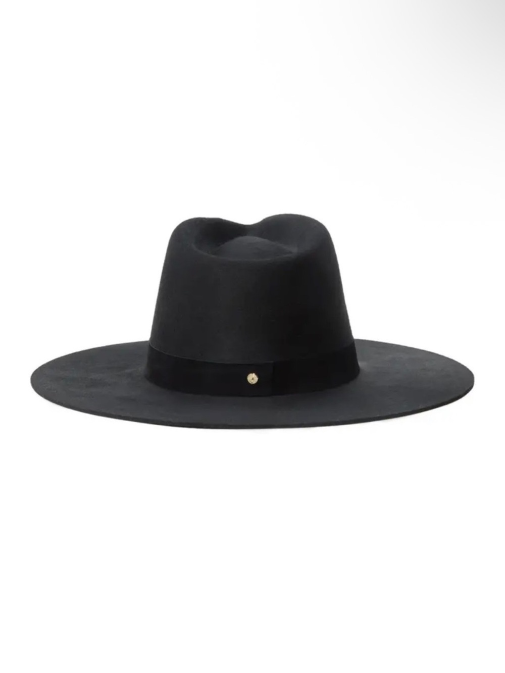 NWT Janessa Leone Korin Wide Brim Wool Fedora Sz medium